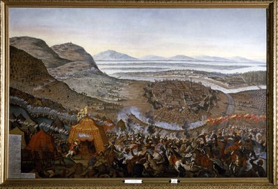 WOJNA AUSTRIACKO-TURECKA: Oblężenie Wiednia autorstwa Jan Wyck