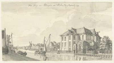 Dom Allongius w Alphen aan de Rijn autorstwa Jan de Beijer