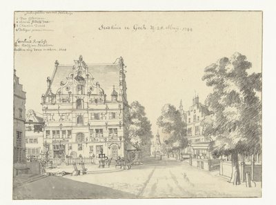 Ratusz w Goch autorstwa Jan de Beijer