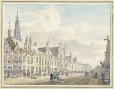 Ratusz w Lejdzie autorstwa Jan de Beijer