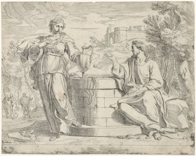 Chrystus i Samarytanka autorstwa Jan de Pape (rejected attribution)