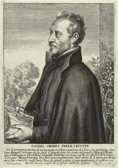 Daniel Segers (Grawerowanie) autorstwa Jan the Elder (after) Lievens