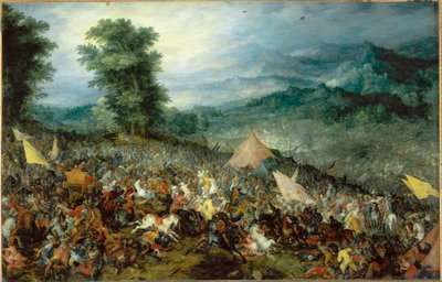 Bitwa o Issos ... autorstwa Jan the Elder Brueghel