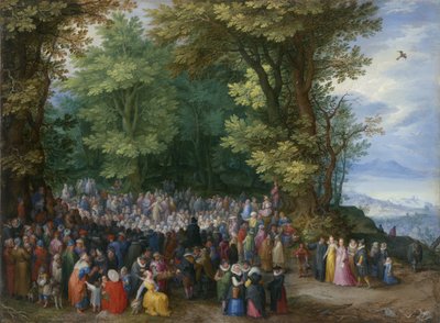 Kazanie na Górze autorstwa Jan the Elder Brueghel
