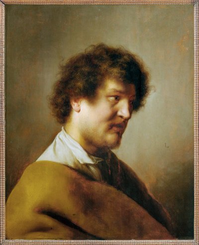 Portret męski (obraz na drewnie dębowym) autorstwa Jan the Elder Lievens