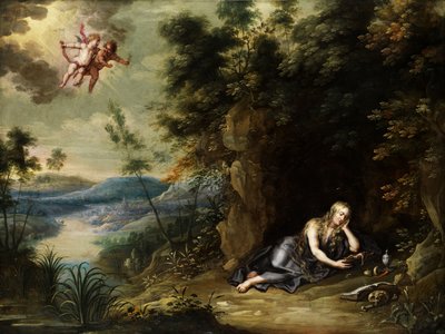 Maria Magdalena jako pustelnik autorstwa Jan van Balen