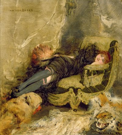 Kurtyzana autorstwa Jan van Beers