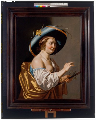 Portret półpostaciowy pasterza autorstwa Jan van Bijlert or Bylert
