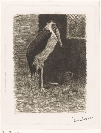 Marabut autorstwa Jan van Essen (signed by artist)