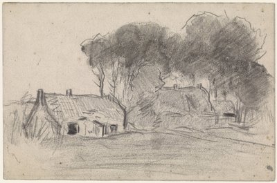Farmy wśród drzew autorstwa Jan van Essen