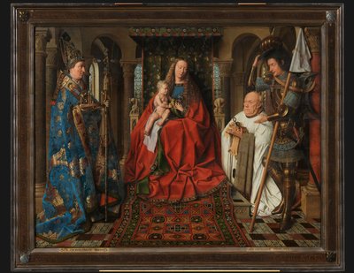 Madonna z kanonikiem Jorisem van der Paele autorstwa Jan van Eyck