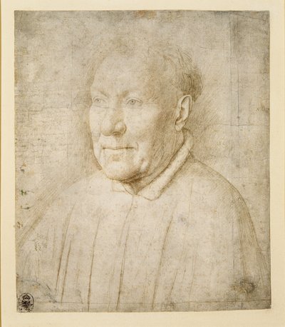 Portret kardynała Niccolò Albergatiego autorstwa Jan van Eyck