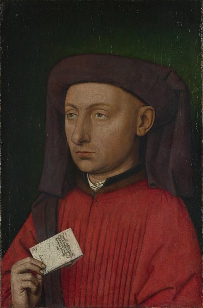 Portret Marco Barbarigo, ok.1449-50 autorstwa Jan van Eyck