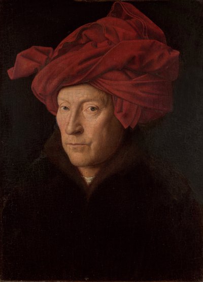 Portret mężczyzny autorstwa Jan van Eyck