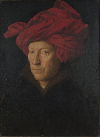 Portret mężczyzny Autoportret, 1433 autorstwa Jan van Eyck