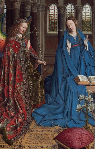 Zwiastowanie autorstwa Jan van Eyck