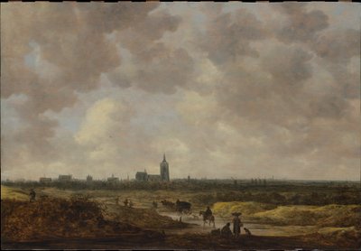 Widok na Hagę od strony północno-zachodniej autorstwa Jan van Goyen