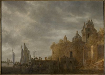 Port autorstwa Jan van Goyen