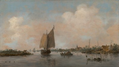 Riverview autorstwa Jan van Goyen