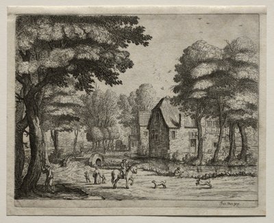 Kamienny Most autorstwa Jan van Goyen