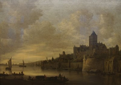 The Valkhof w Nijmegen autorstwa Jan van Goyen