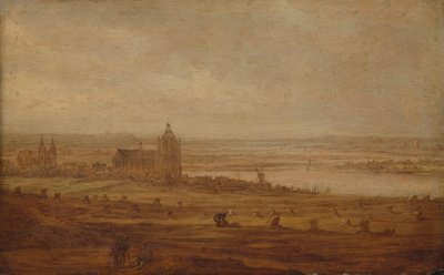 Widok na Arnhem autorstwa Jan van Goyen