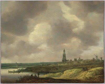 Widok na Rhenen autorstwa Jan van Goyen