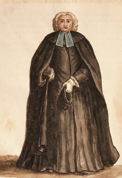 Mistrz Kaplicy Dożów z Stroje weneckie Giovanniego di Grevembrocha (1731-1807), akwarela autorstwa Jan van Grevenbroeck