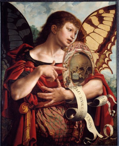 Vanit. Obraz Jana Sandersa Van Hemessena (1500-1560) autorstwa Jan van Hemessen