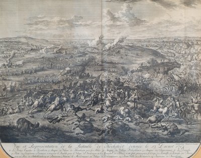 Bitwa pod Höchstädt 13 sierpnia 1704 autorstwa Jan van Huchtenburgh