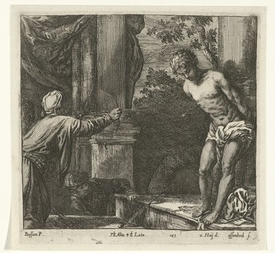 Męczeństwo św. Sebastiana autorstwa Jan van Ossenbeeck