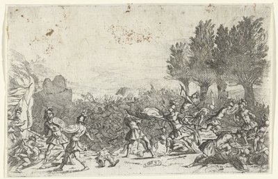 Bitwa autorstwa Jan van Ossenbeeck
