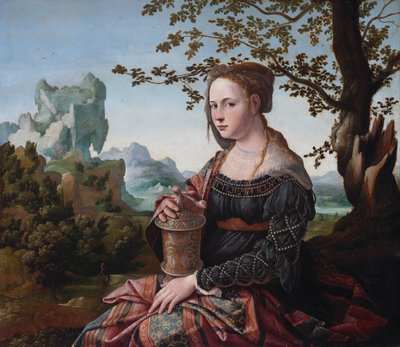 Maria Magdalena, ok. 1530 autorstwa Jan van Scorel