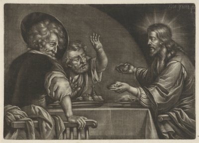Posiłek w Emaus autorstwa Jan van Somer