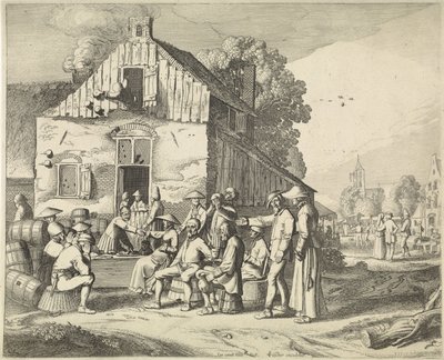 Jarmark rolniczy autorstwa Jan van de Velde (II)