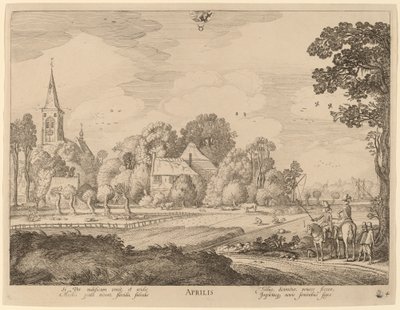 Kwiecień autorstwa Jan van de Velde II