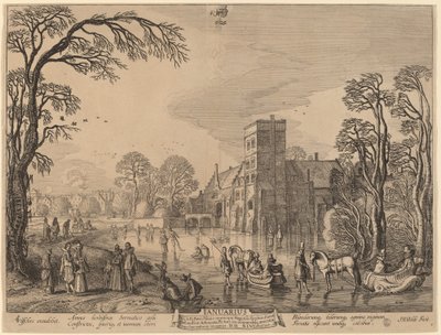Styczeń autorstwa Jan van de Velde II