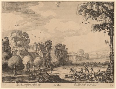 Czerwiec autorstwa Jan van de Velde II