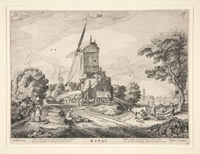 Lato, z cyklu czterech pór roku autorstwa Jan van de Velde II