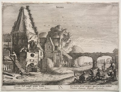 Dwanaście miesięcy: lipiec autorstwa Jan van de Velde II