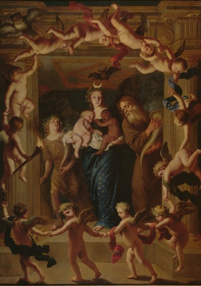 Alegoria Nocy autorstwa Jan van den Hoecke