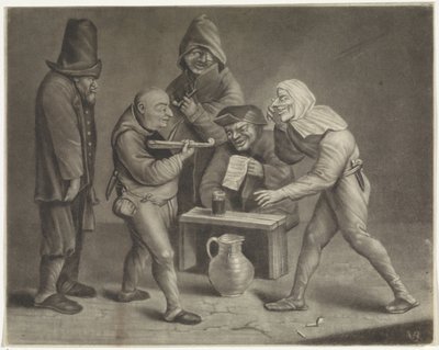 Pięciu głupców autorstwa Jan van der Bruggen