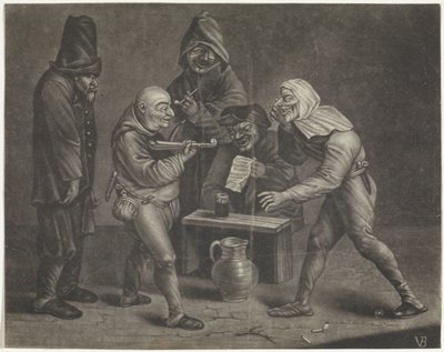 Pięciu głupców autorstwa Jan van der Bruggen