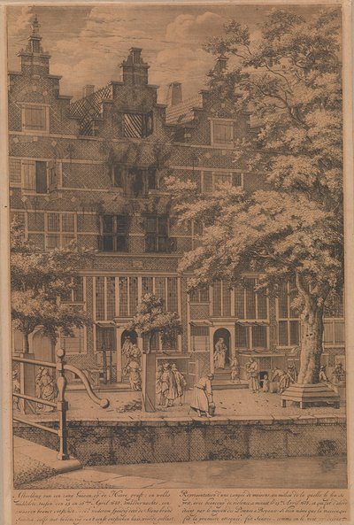 Gaszenie pożaru przy Heerengracht (25-26 kwietnia 1683) autorstwa Jan van der Heyden