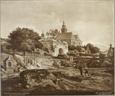 Holenderski: Klasztor w krajobrazie Klasztor w krajobrazie autorstwa Jan van der Heyden