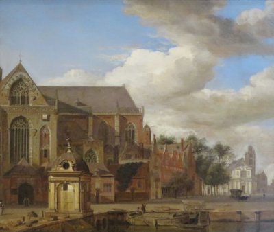 Krajobraz miejski autorstwa Jan van der Heyden