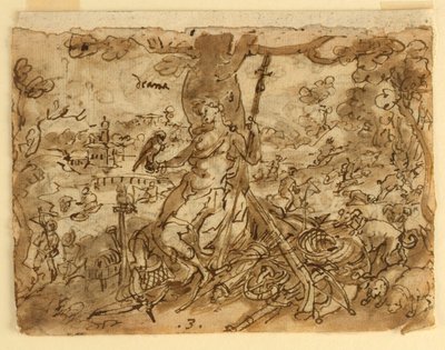 Diana (Polowanie) autorstwa Jan van der Straet, called Stradanus
