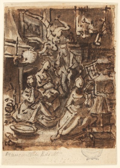 Studiuj kompozycję autorstwa Jan van der Straet, called Stradanus
