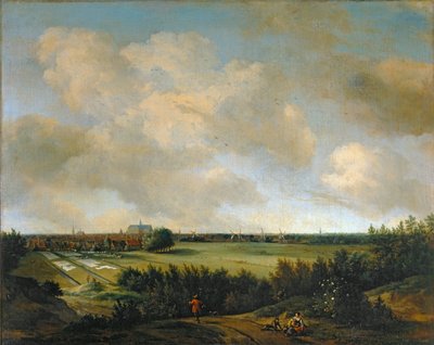 Praczki z Overveen, niedaleko Haarlem ... autorstwa Jan van der the Elder Meer