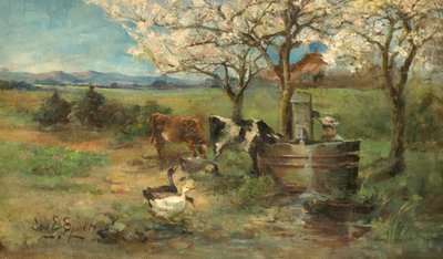 Wiosna (olej na płótnie) autorstwa Jane Elizabeth Spindler
